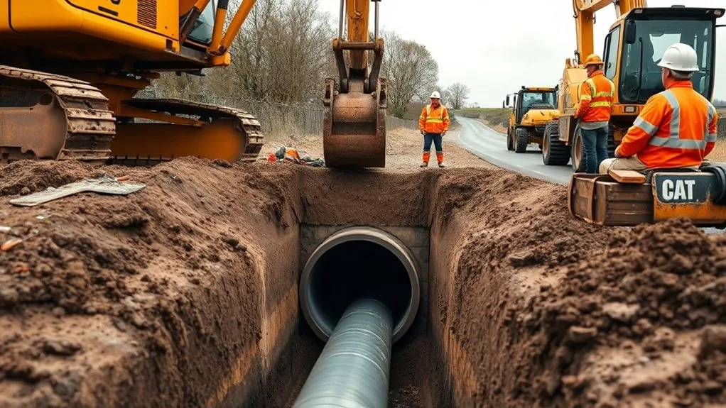 Pipe Ramming in Thanet | Driving Pipes Under Roads, Walls & Buildings
